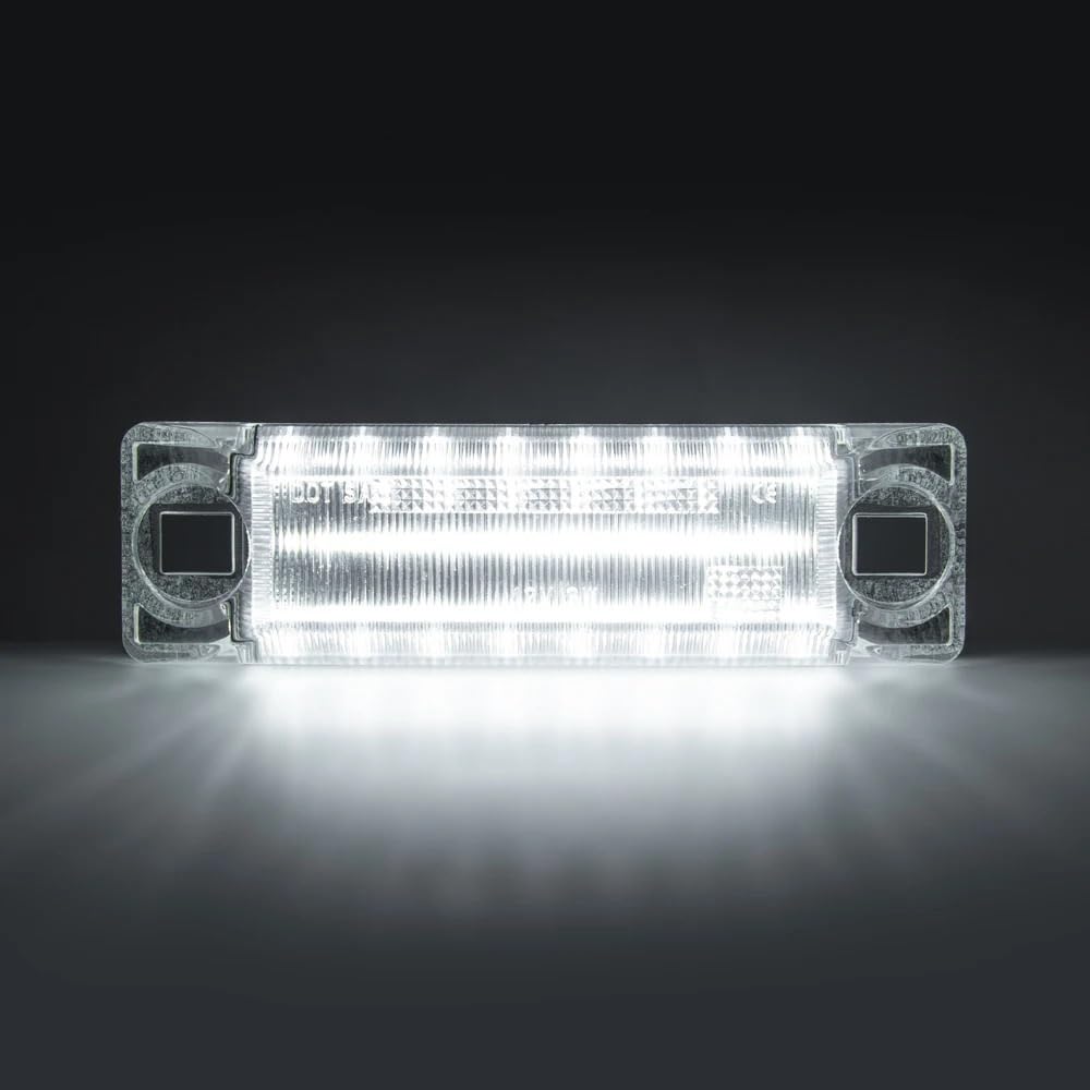 2 Stück LKW-Ladeflächen-Frachtlicht, eingebaut in Canbus-Auto, weiße Kofferraumlampe mit Draht, optional for Dodge RAM 1500 2500 2016–2018(The light)