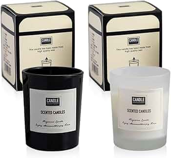 Amazon.co.jp: YIXINLYMY アロマキャンドル 天然ソイワックス ローズ