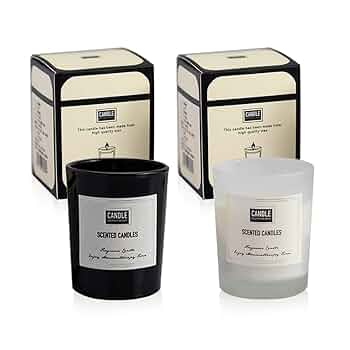 ❤️キャンドル　ワックス　アロマセラピー　香り　ローズマリーの香り Amazon.co.jp: FlavCharm アロマテラピー香り付きキャンドル