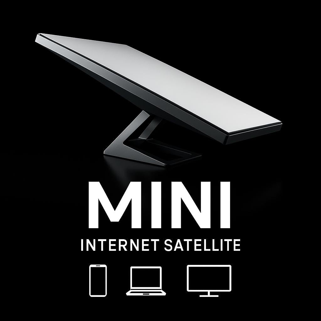 Starlink Mini Satellite Internet Kit – Portable High-Speed WiFi 6 Dish for RV, Camping &amp; Remote Work – Dual Band, Ethernet, Travel Ready