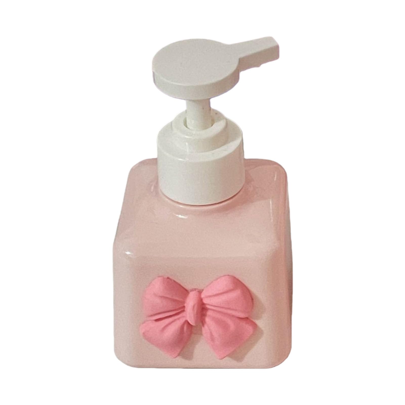 hogtnd Press Pumps Liquid Soap Container Bottle with Beautiful Sanding Design, Soap Dispenser, Bathroom Countertop Accessories, Travel Dispenser Bottle