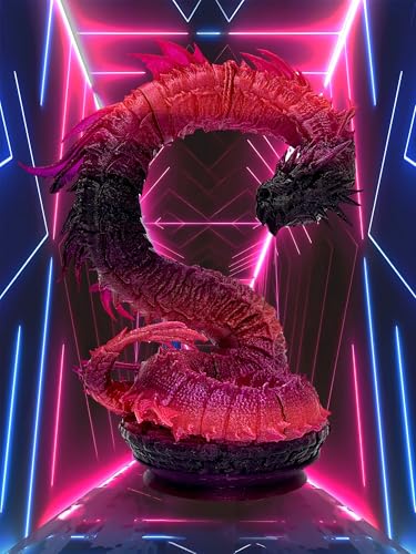 Image of PLA Filament 1.75mm, Midnight Shimmer Rose Pink,Black Purple Chameleon Glitter 3D Printer Filament, Color Shift Sparkling Shiny PLA Filament for FDM 3D Printing, Fantasy Models