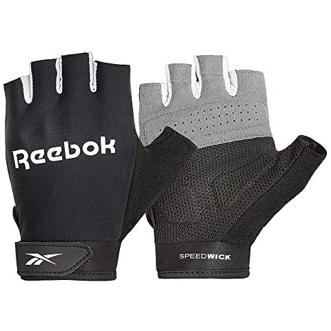 Reebok Unisex Fitness Gloves with Speedwick Tech Cover