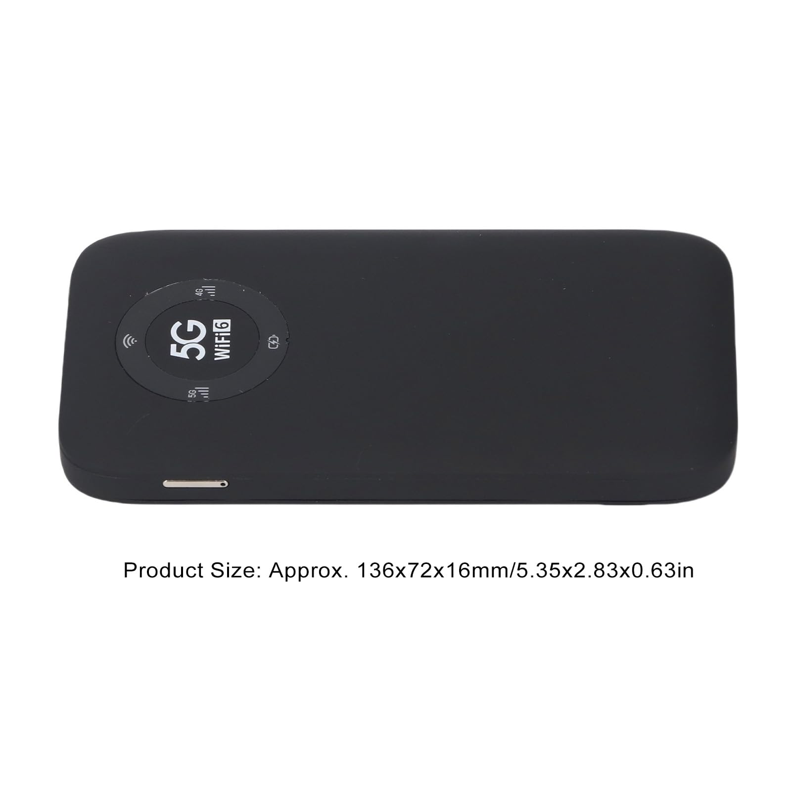 TOPINCN Router Wireless Portatile 5G con Batteria 7100mAh, WiFi 6 per