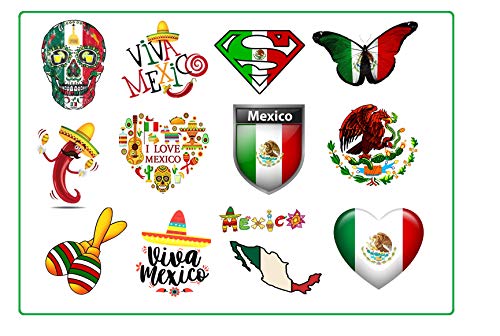 Mexico Collection (Mexico Temporary Tattoos)