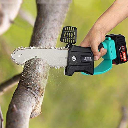 DSDD Kettensäge 188TF Multifunktionale Akku-Hand-Elektrokettensäge, Outdoor-Logging-Kettensäge mit Kette für Bauernhof… – Bild 4