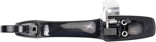 Miniatura 174 de TRQ Manija de puerta exterior delantera izquierda plateada para el lado del conductor compatible con Nissan 370Z 2009-2017