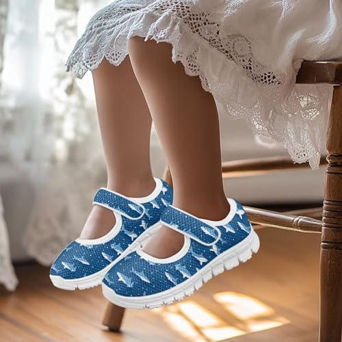 Girls Dress Shoes Mary Jane Flat Shoes for Little/Big Girl,Round Toe Mesh Sneaker Princess Costume Shoes for School Wedding Party3