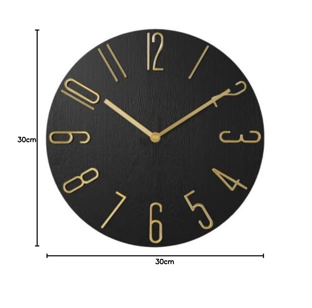 Amazon.co.jp: UC 壁掛け時計 軽い 地震対策 落下 割れにくい 北欧