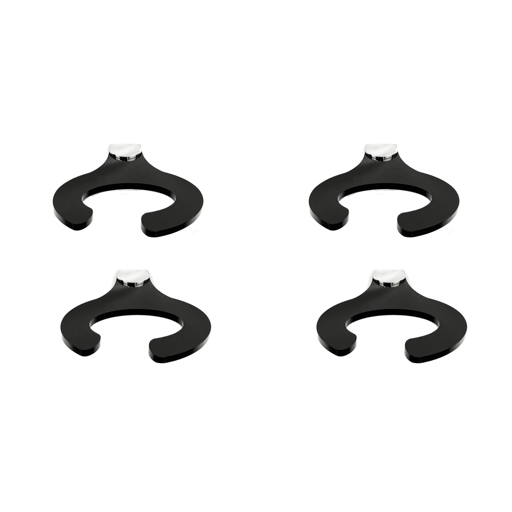 Vjsujehgy 4X Sword Display Hanger Horizontal Lightsaber Stand Wall Mount Sword Wall Holder Lightsaber Wall Stand Acrylic Display