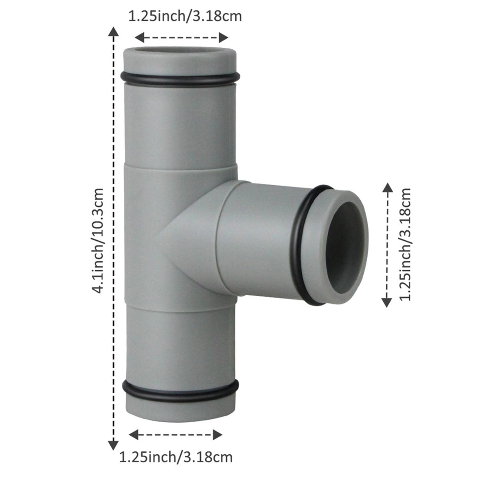 Raccordo A T T90 In Inox 120 Mm | Leroy Merlin - Foto 2
