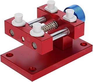 Watchmaker Repair Tool, Professional Watch Accessory Watch Case Holder, for Watchmaker(red)