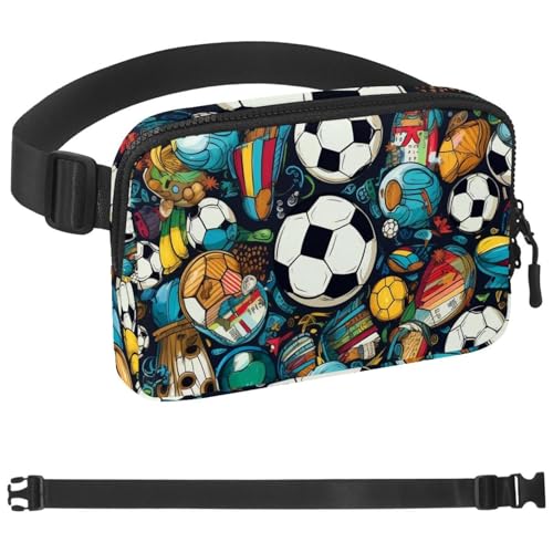 Sac banane à bandoulière de football pour entraînement et voyage