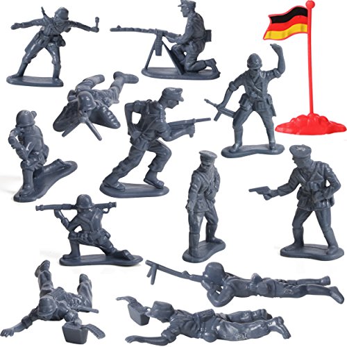 Iq Toys NC-9VTA-M5H7 Huge 300 Piece Military Base Set, 200 Soldiers & 100 Army Accessories In A Storage Container thumb #3