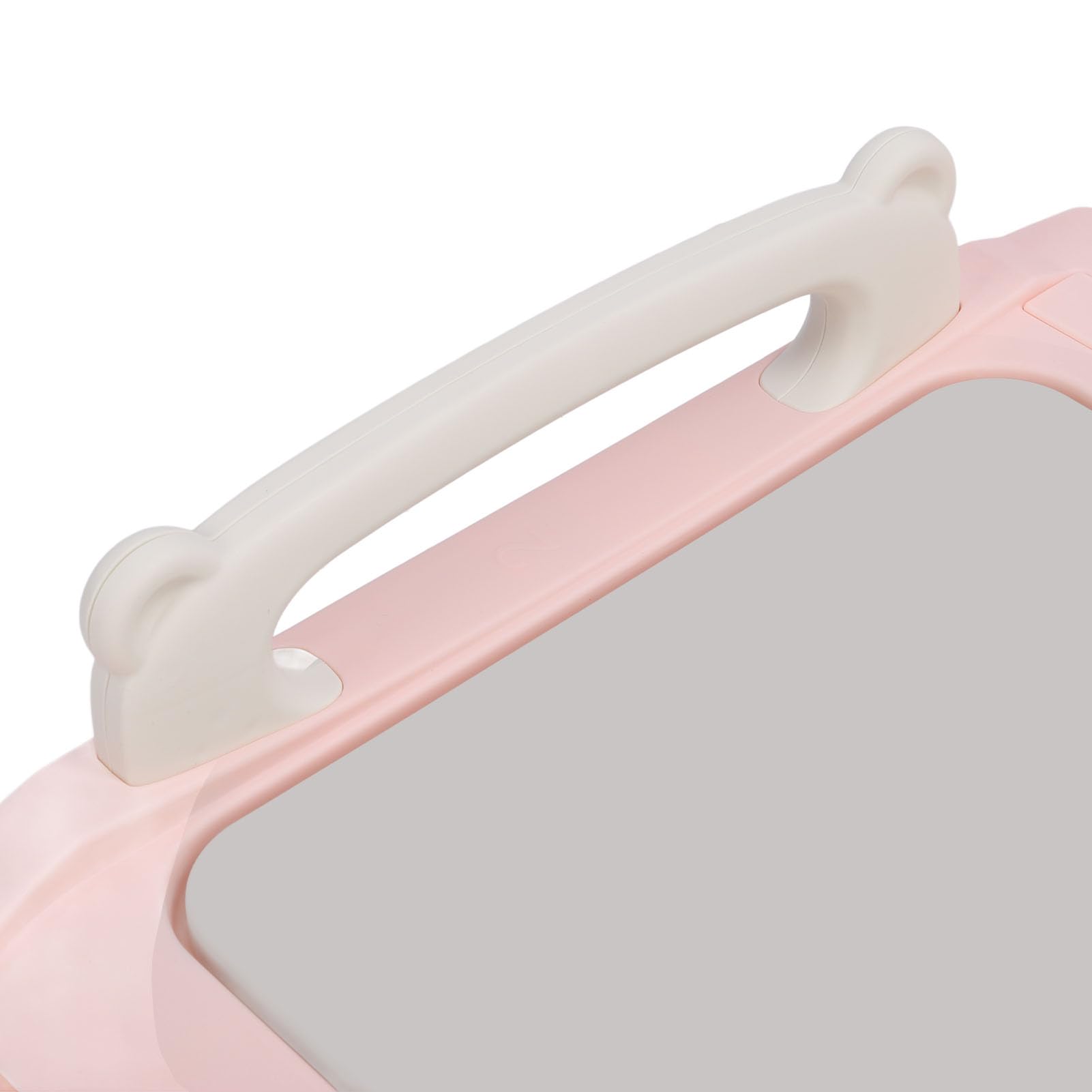 Krzesełko do Szamponu dla Maluchów, Stacja do Mycia Włosów dla Maluchów Wytrzymała Poduszka Pod głowę do Użytku Domowego (PINK)