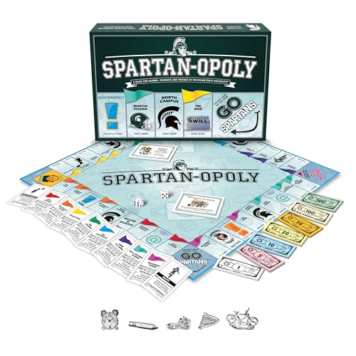 Juego de Mesa Spartanopoly Michigan State University miniatura 3