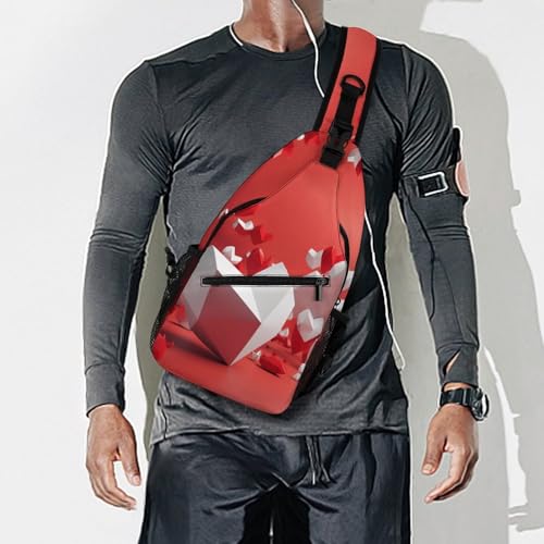 Mochila deportiva tipo sling para senderismo y uso casual miniatura 7