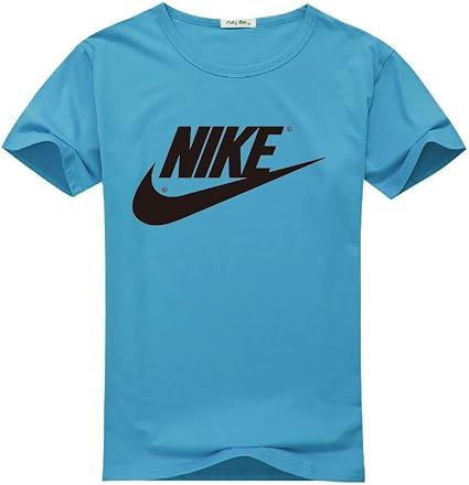 Amazon.com: Logotipo de Nike personalizadas de los hombres clásico de algodón  playera : Deportes y Actividades al Aire Libre