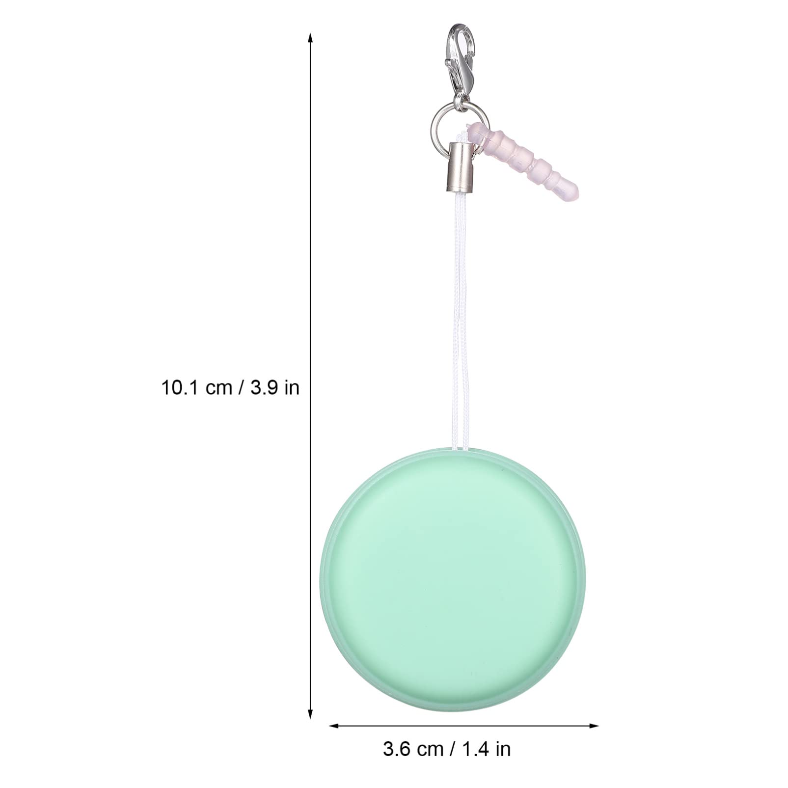 Housoutil 5 Sets Telefon-bildschirmreiniger Präsentierbare Reinigungstücher Dekorative Lanyards 4 Stück X 5