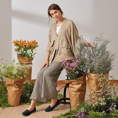 Aomigoct Flats for Women Ballet Shoes: Comfortable Round Toe Dress Womens Flats Casual Slip on Walking Shoes2