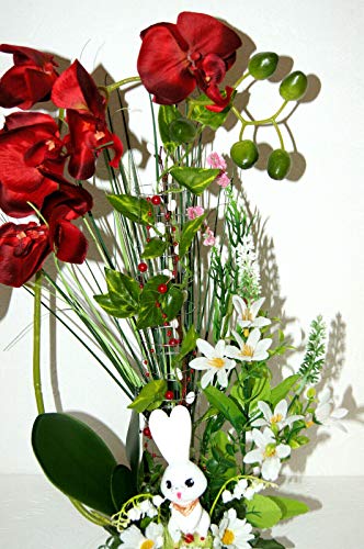 Orchidee in vaso fiori artificiali decorazione