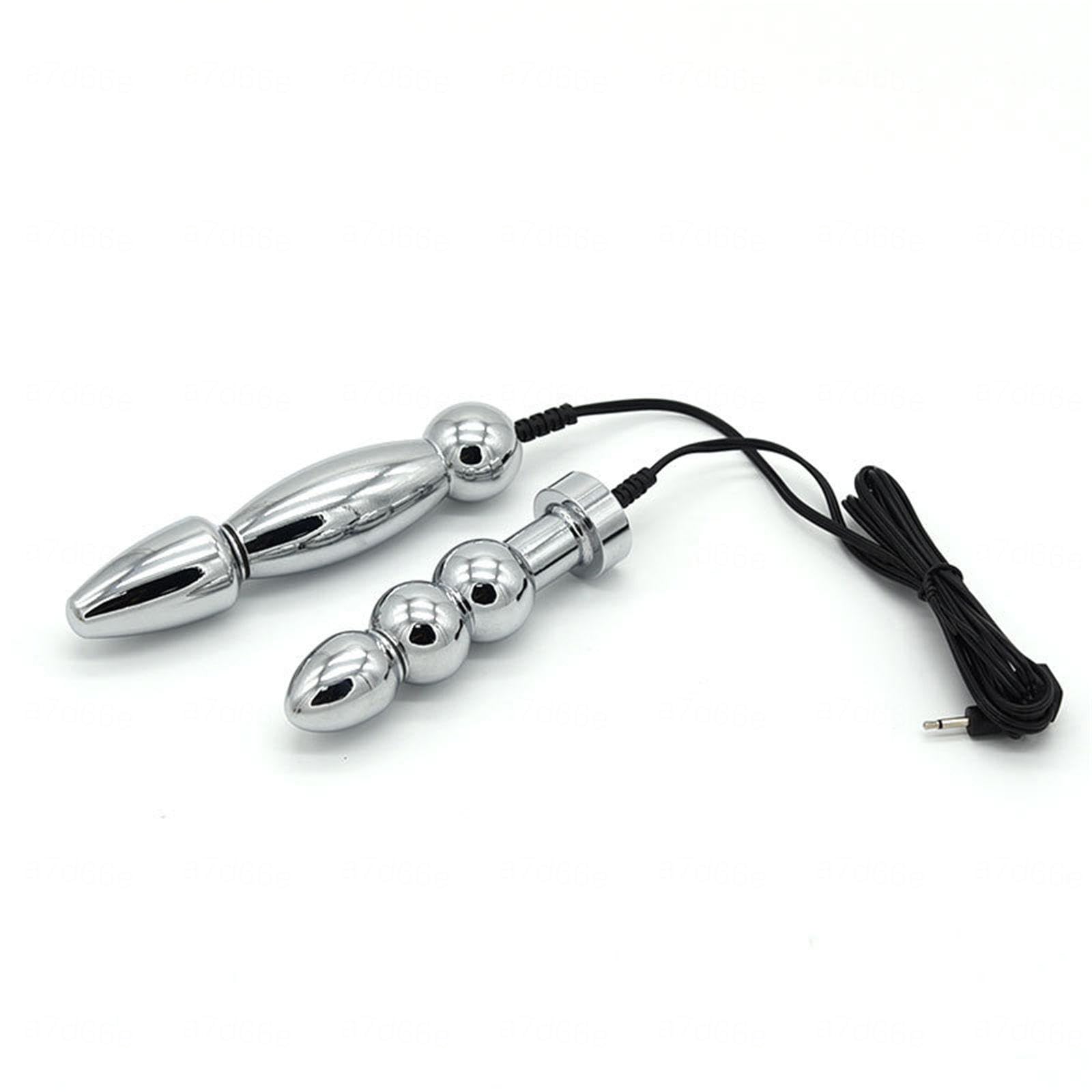 Estim Sex, Elektrostimulation Set, Anal Butt Pluck Plug Reizstromgerät Prostata Stimulation Erotic Electro Stimulation Sex Elektro Sex Elektroschock Kit Sex Toys