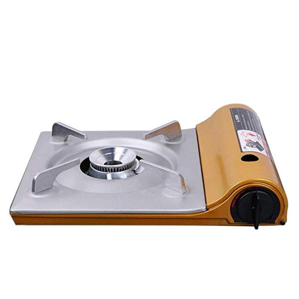 RajoNN Cuisinière à gaz à Cassette extérieure Portable Ultra léger Coupe-Vent Barbecue à gaz Sauvage pour Camping randonnée Barbecue cuisinière de Voyage Grill