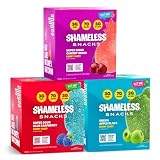 Shameless Snacks Sour Flavors Bundle - Sour Candy & Fruit Snacks, Keto