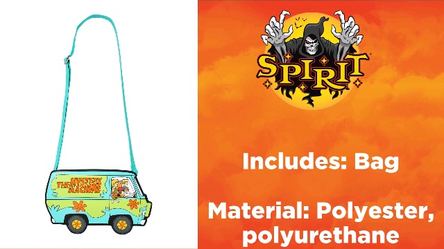 KUIYAI Borsa A Tracolla Winchester Brothers - Mystery Machine Halloween - Tela Impermeabile - Regalo A Tema