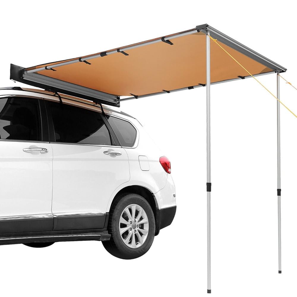 ナオ　カーサイドオーニング　カーサイドタープ 1.6X2.5m Amazon.co.jp: Kirnuoタープ テント 車用、カーサイドタープ、格納式