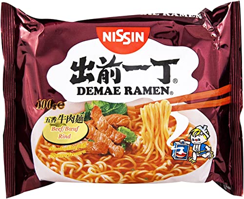 Nissin Nouilles Instantanées Bœuf Demae Ramen, Ramen Japonais au ...