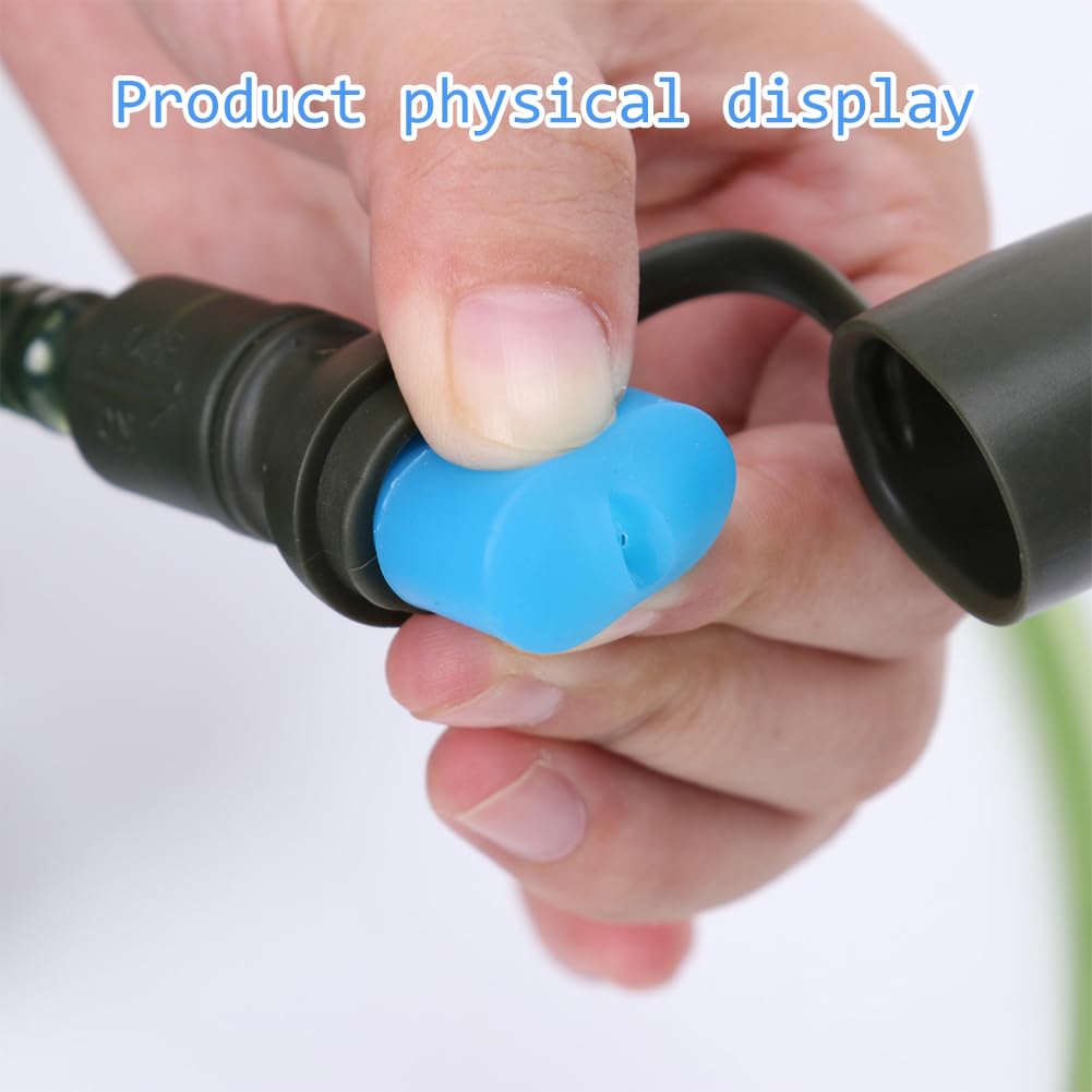 2 Valvole Per Morso Per Sacca Idrica - Bocchini Silicone Ricambio Per Ciclismo E Outdoor