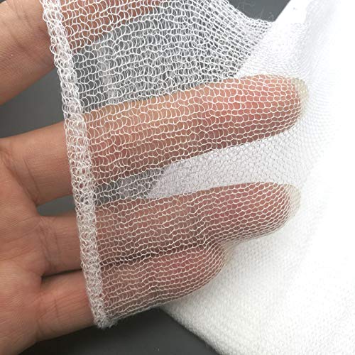 Annyswit 5 m Pva Mesh Kit met Schaar & Trechter & Plunjer Systeem 18/25/37 mm Pva Zakken Karper Vissen Accessoires Karper Mesh Zakken Snel Melt Vissen