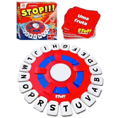 Brinquedo Stop Clássico para Jogar em Grupo Amigos Família Presente dia das Crianças