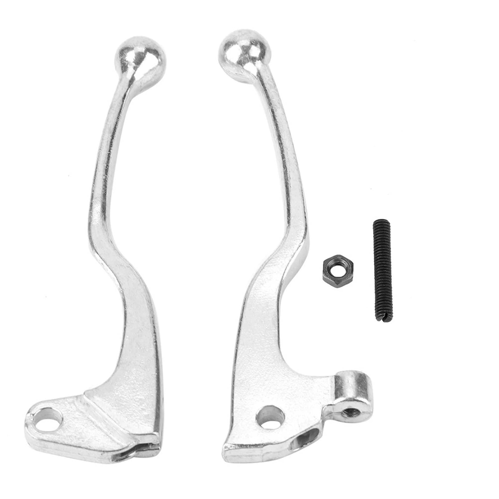 HGATSFGD 1 Pair of Motorcycle Clutch Brake Lever Handle Fit for Yamaha YZ80/YZ125/TW200 Brake Handle Motorbike Brake Levers