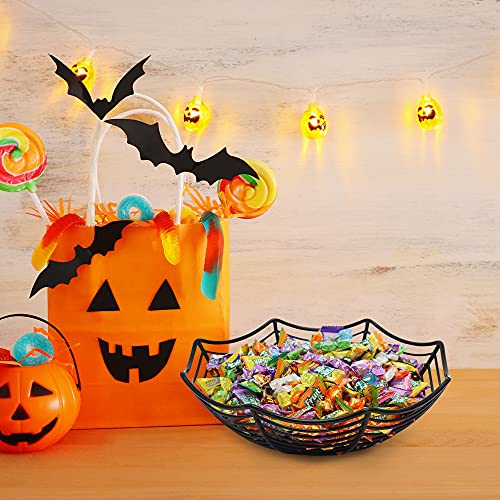Joyin 3 Pcs Large Halloween Spider Web Plastic Baskets Bowls, Trick Or Treat Hand Grabbing Candy Holder Bowls For Halloween Themed, Classroom And Spooky Night,Party Supplies Decoration #TOP3