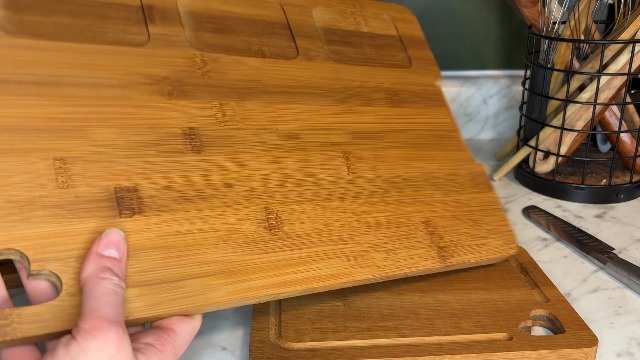 Amazon.com: Vocvee Bamboo Cutting Boards for Kitchen(Set of 3