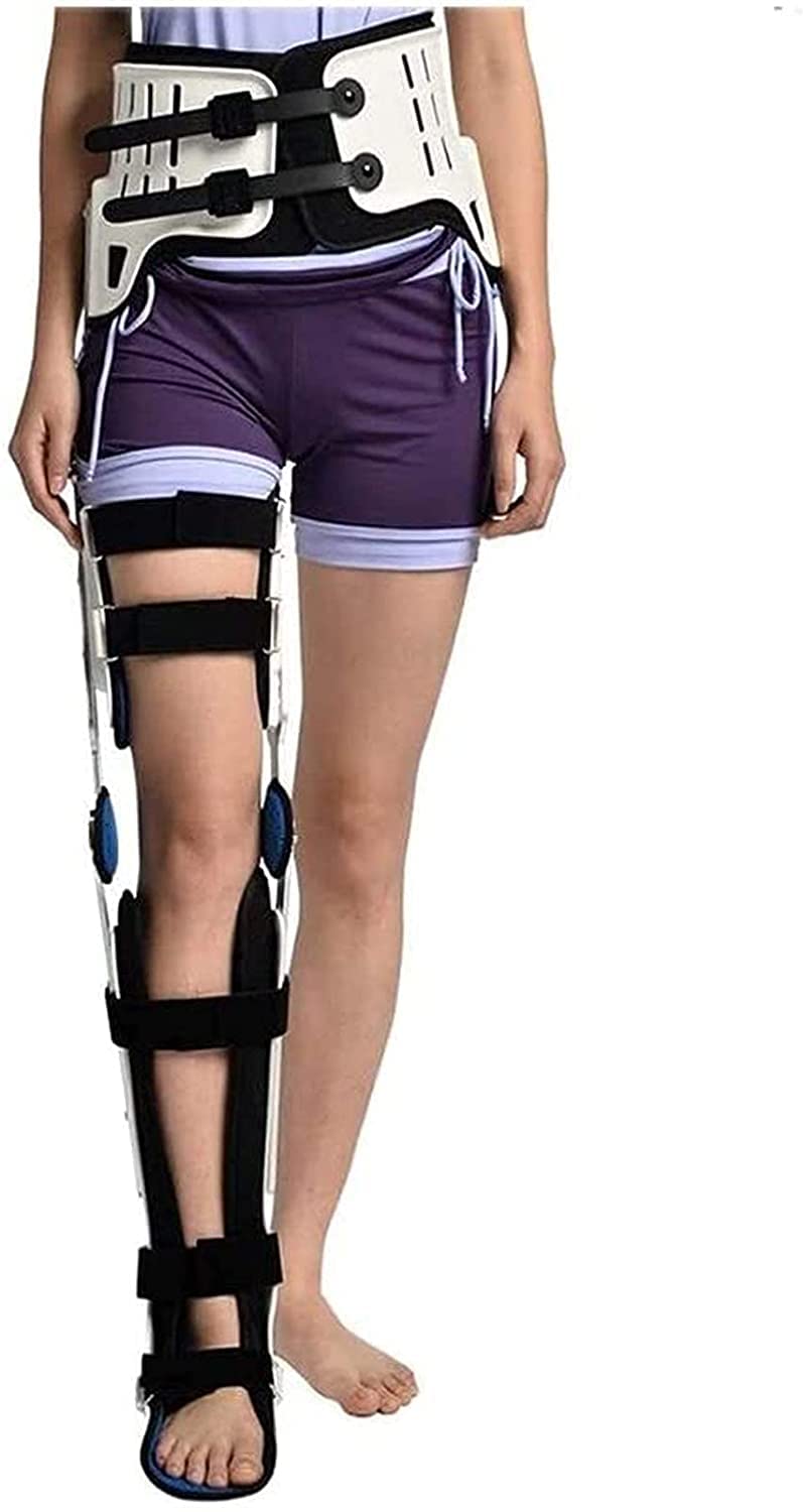 Soporte de articulación de tobillo ajustable para piernas, rodillera con bisagras, para ACL/ligamento/lesiones deportivas, fractura, protección de menisco, piernas izquierda y derecha, para hombr