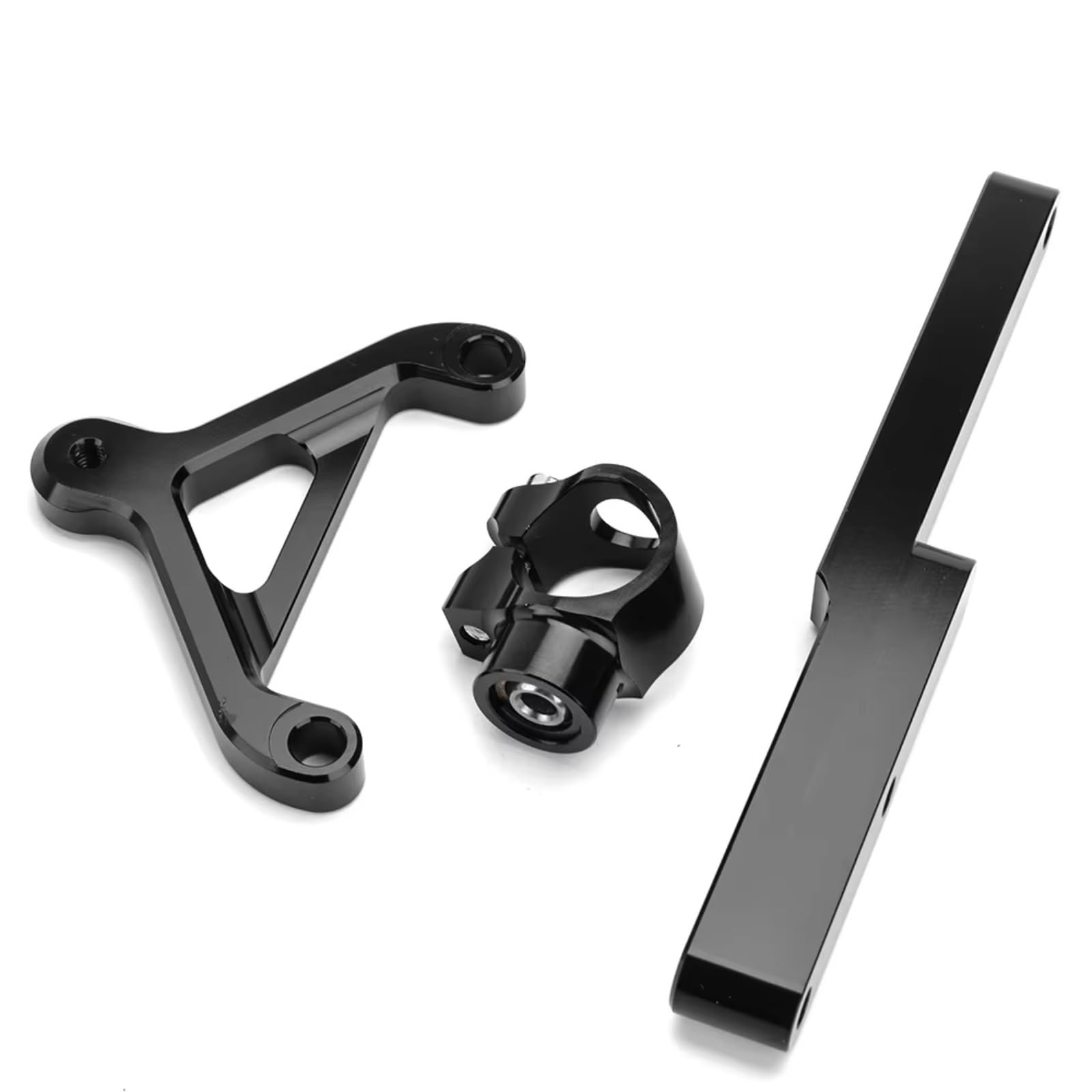 Amortiguador de Dirección Compatible con CB1000R 2008 2009 2010 2011 2012 2013 2014 2015 2016 Soporte De Amortiguador Estabilizador De Dirección De Motocicleta
