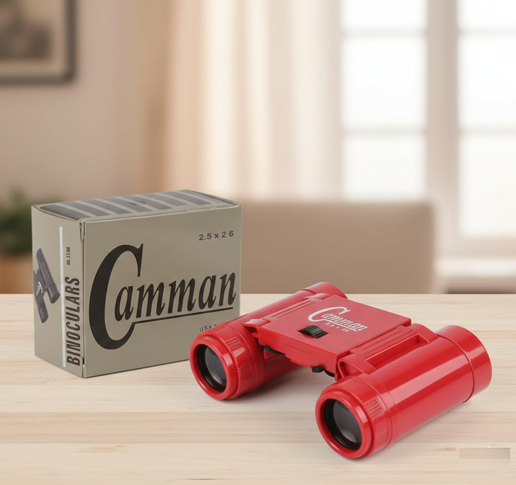 Comman 60×60 Professional Binoculars, HD Vision, Long Range Zoom, Lightweight TravelFriendly Design for Wildlife, Bird Watching, Sports Events, Trekking & Camping New (RED)-image-13
