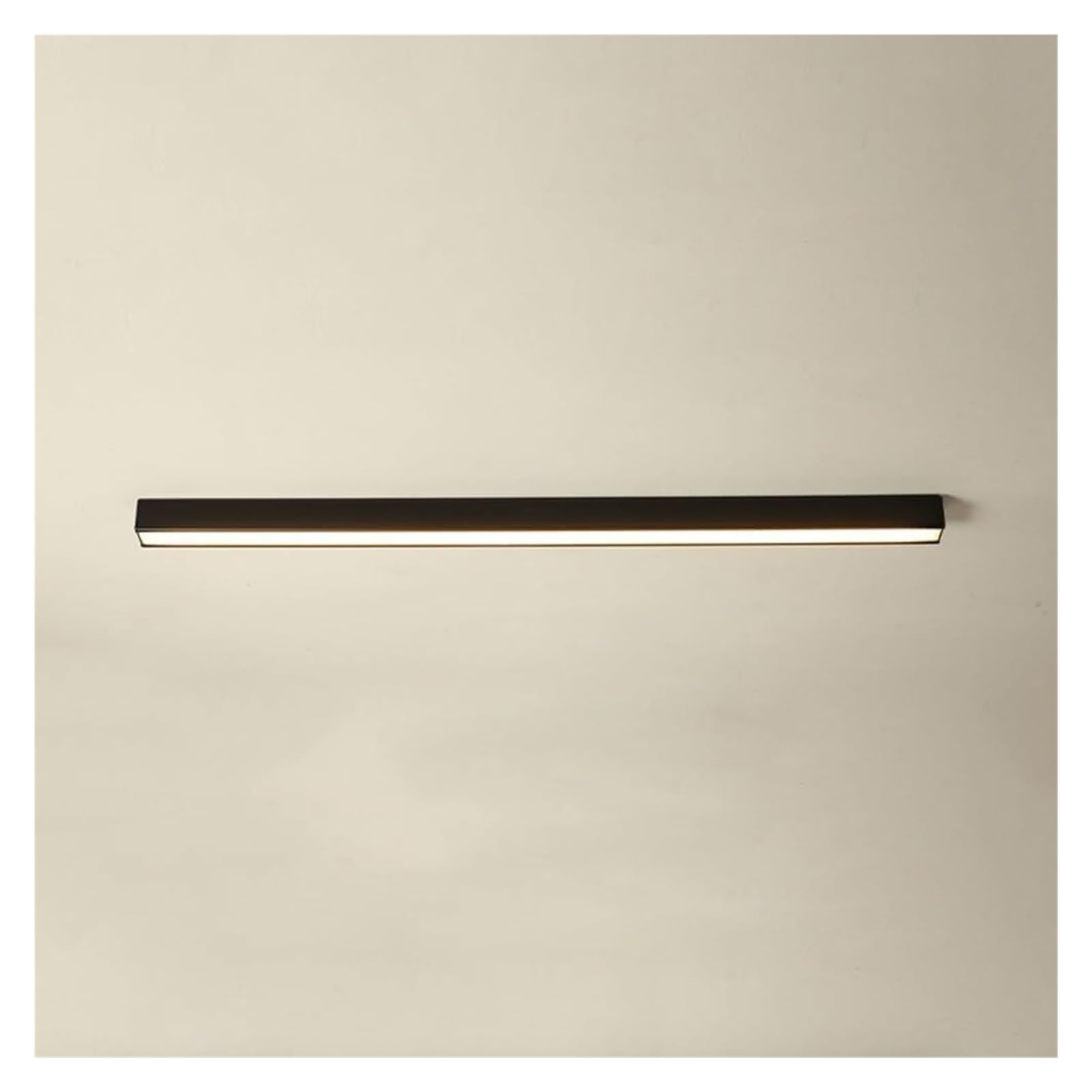 KXEcoLife Ceiling Lamp White Long Strip Light LED Linear Dimmable Fixture for Hallway Balcony Entryway Foyer Stairwell Aisle Loft Restaurant Chandelier(Dark 80cm,3000K)