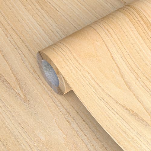 Image of GSCIT Club Maple Wood Veneer, 8 inch x 15ft Edge Banding Preglued Flexible, Veneer Sheets Tape Banding for Cabinet Repair Furniture Restoration