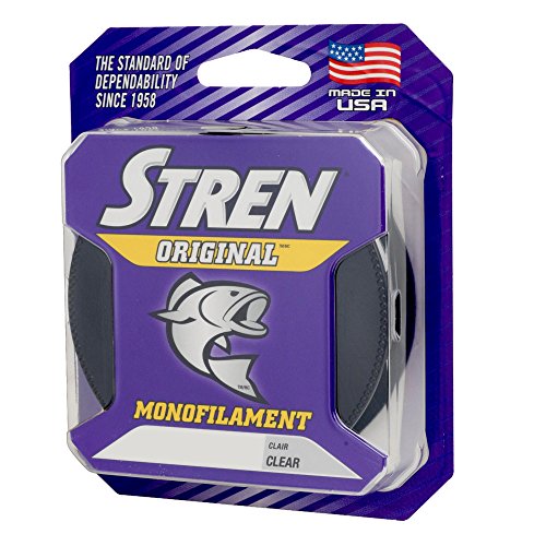 Stren Original®, transparente, 6,3 kg | Linha de pesca monofilamento de 6,3 kg, adequada para ambien