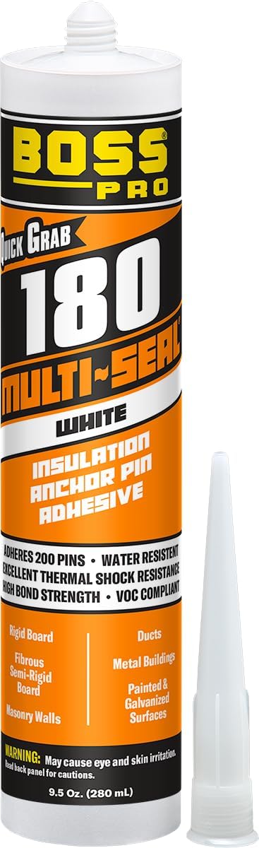 Boss 180 Multi-Seal Insulation Anchor Pin Adhesive