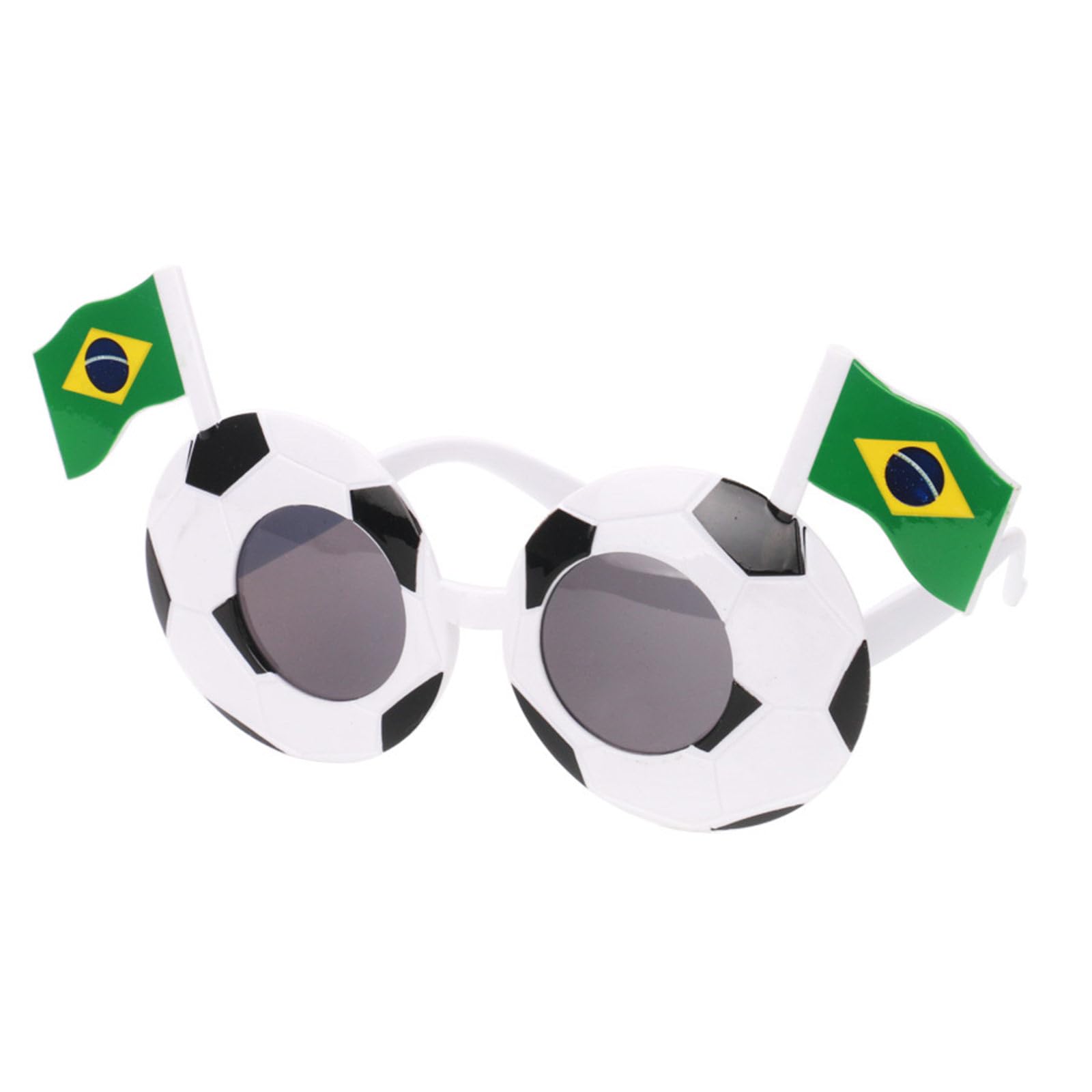 Jazuaiao Glasses for Soccer Supporters to Wear During Game Viewing and Social Activity Strong Festival Accessory Sports Event Accessories