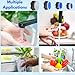 16PCS Faucet Aerators Faucet Aerator Replacement Faucet Aerator Bathroom Sink with 4PCS Faucet Aerator Removal Tool Aerator Key, Water Saving Sink Flow Restrictor Set M 16.5mm 18.5mm 21.5mm 24mm