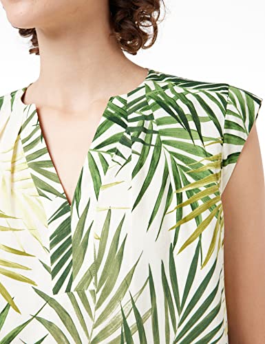 CARTOON 8790/7189 Camicia da Donna, Cream/Kaki, 44...