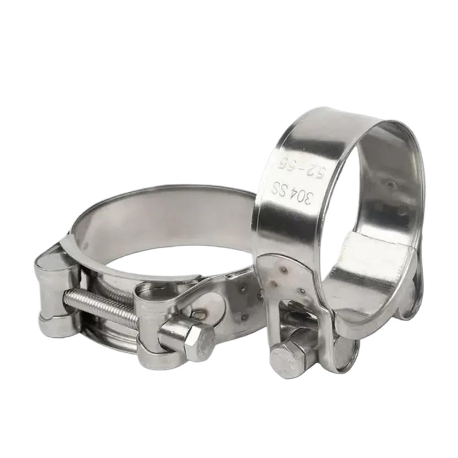 Hqycl One Color 304 Stainless Steel Powerful Hose Pipe Tube Clamps Exhaust Air Water Pipes Sealing Powerful Strength Repair Welding Tool(29-31Mm)