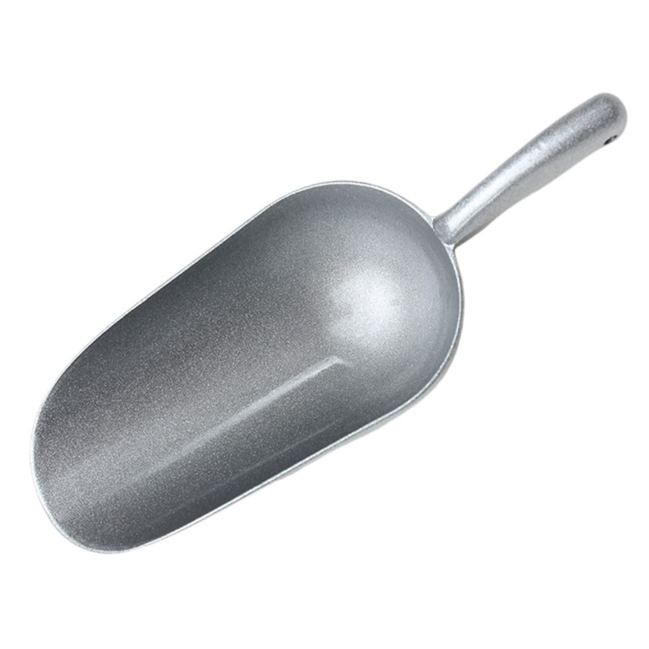 GRIRIW 1pc Multipurpose Zinc Alloy Food Shovel Ice Scoop for Flour Dried Fruit More Kitchen Utensil with Comfortable to Clean