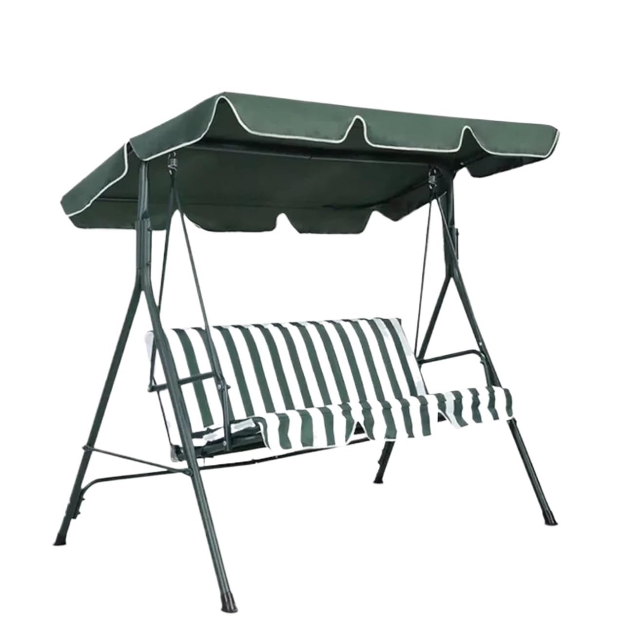 Ersatz-Verdeck für Gartenschaukel, 3-Sitzer-Gartenschaukel-Überdachung, Mehrfarbig